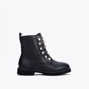 Bambino Donna Kurt Geiger London Mini Bax Boot Nere Italia | MV05-466