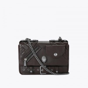 Borse Crossbody Donna Kurt Geiger London Hackney Marroni Scuro Italia | QT91-637