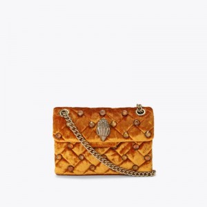 Borse Crossbody Donna Kurt Geiger London Mini Crystal Kensington Arancioni Italia | JX93-338