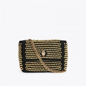 Borse Crossbody Donna Kurt Geiger London Crochet Stud Kensington Nere Italia | YM05-681