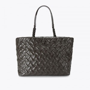 Borse Shopper Donna Kurt Geiger London Kensington Drench Marroni Scuro Italia | RQ53-271