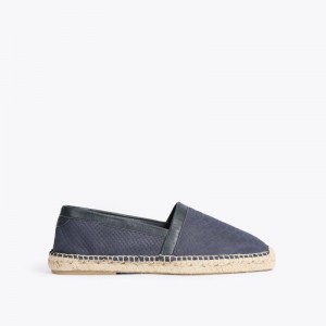 Espadrillas Uomo Kurt Geiger London Isaac Blu Marino Italia | HC62-391