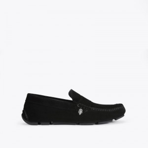 Mocassini Uomo Kurt Geiger London Stirling Nere Italia | MR72-414