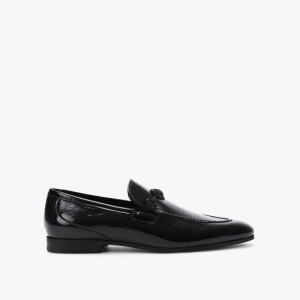 Mocassini Uomo Kurt Geiger London Ali Nere Italia | YB90-589