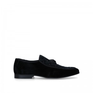 Mocassini Uomo Kurt Geiger London Hugh Eagle Stud Nere Italia | AO60-167