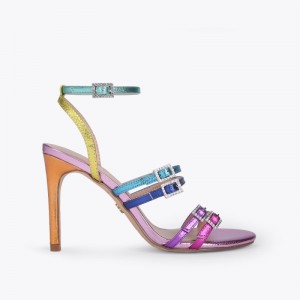 Sandali Donna Kurt Geiger London Pierra Heel Colorate Italia | IO45-305