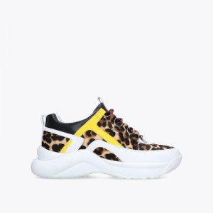 Sneakers Donna Kurt Geiger London Lunar Crema Italia | QQ44-666