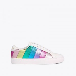 Sneakers Donna Kurt Geiger London Lane Stripe Metal Italia | HB03-133