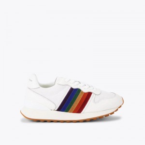 Sneakers Uomo Kurt Geiger London Lennox Bianche Italia | HY92-246