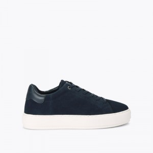 Sneakers Uomo Kurt Geiger London Laney Blu Marino Italia | JL34-026