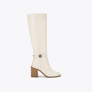 Stivali Tacco Donna Kurt Geiger London Shoreditch Bianche Italia | PR28-768