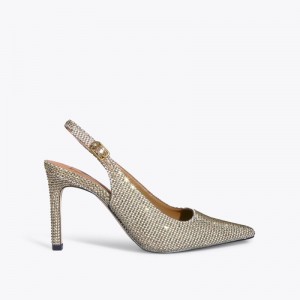 Tacchi Donna Kurt Geiger London Regent Slingback Beige Italia | CL07-561