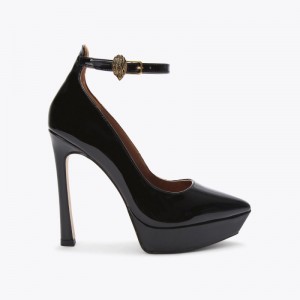 Tacchi Donna Kurt Geiger London Shoreditch Platform Court Nere Italia | TN21-108