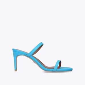 Tacchi Donna Kurt Geiger London Petra Mule Blu Italia | KC21-144