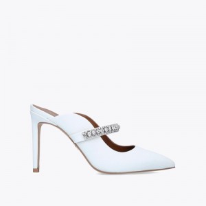 Tacchi Donna Kurt Geiger London Duke Bianche Italia | PG43-640