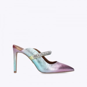 Tacchi Donna Kurt Geiger London Duke Mule Rosa Italia | WJ42-018