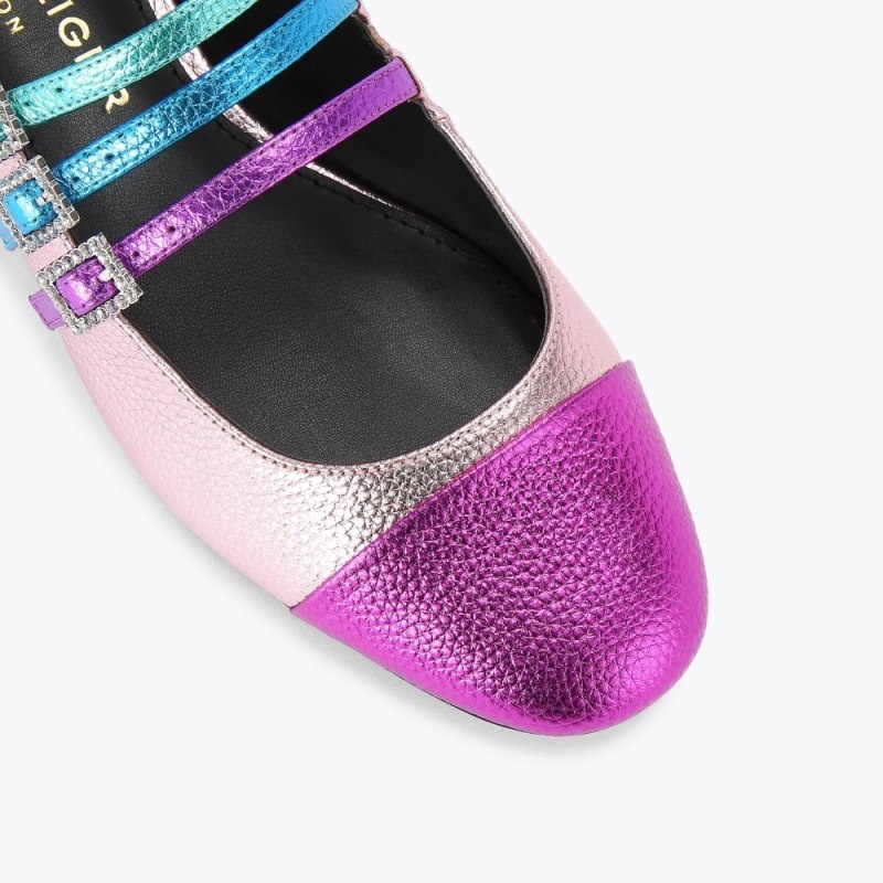 Ballerine Donna Kurt Geiger London Pierra Mary Jane Colorate Italia | JC41-708