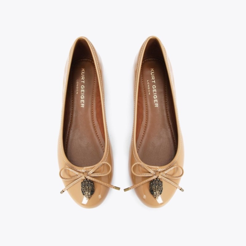 Ballerine Donna Kurt Geiger London Eagle Camel Italia | IJ18-027