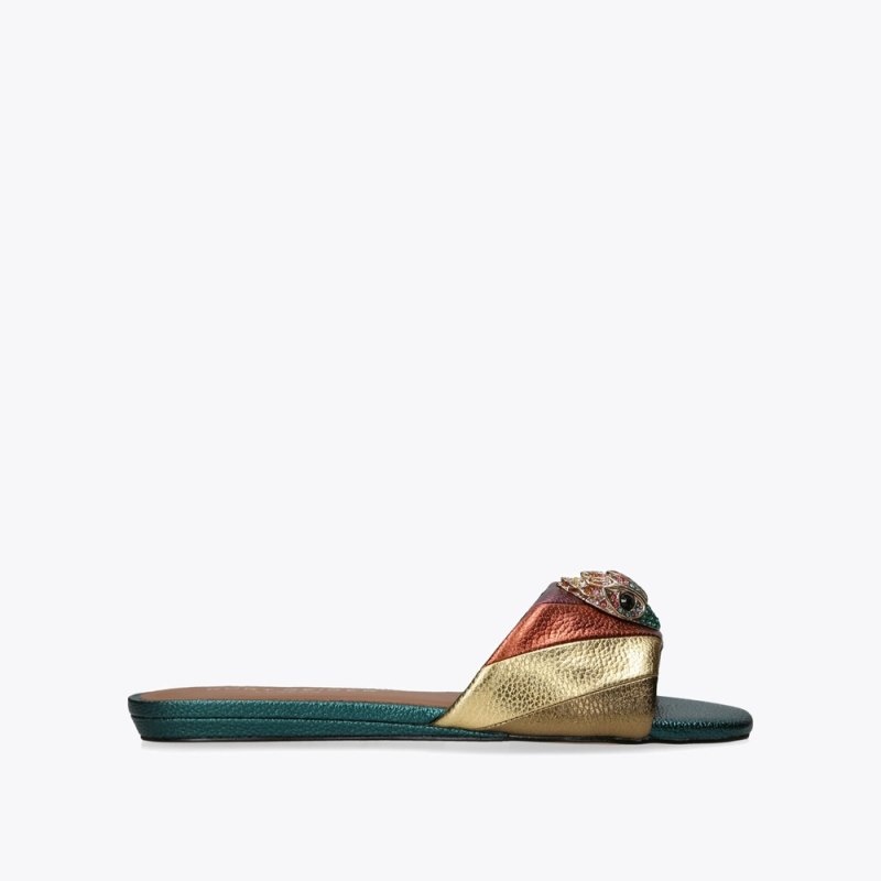 Ballerine Donna Kurt Geiger London Kensington Sandal Colorate Italia | FJ25-218