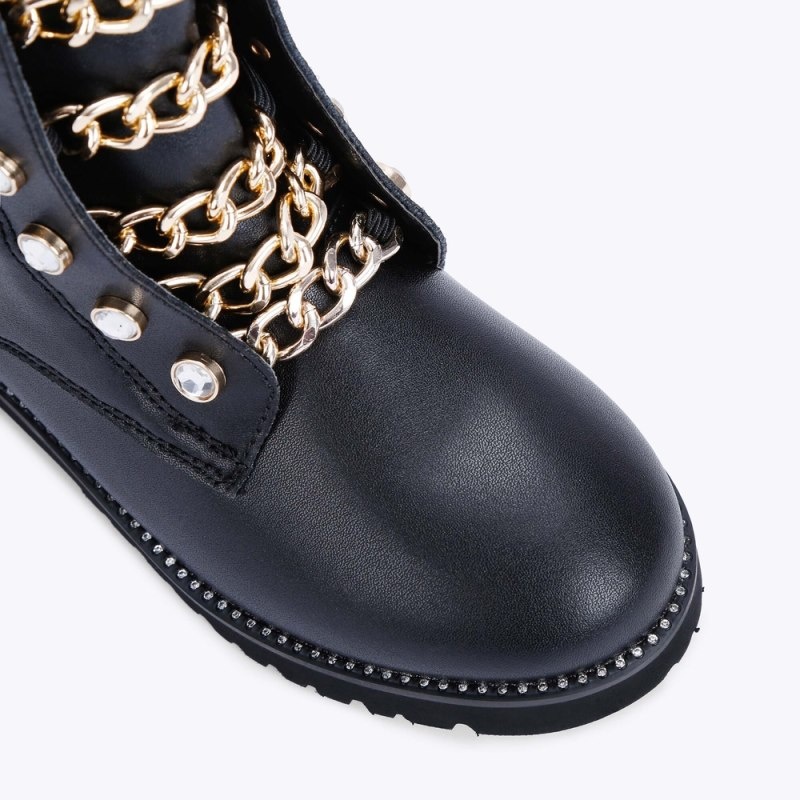 Bambino Donna Kurt Geiger London Mini Bax Boot Nere Italia | MV05-466