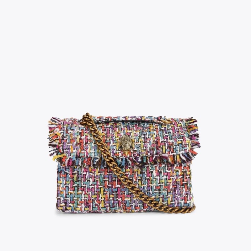 Borse Crossbody Donna Kurt Geiger London Tweed Kensington Colorate Italia | NI85-496