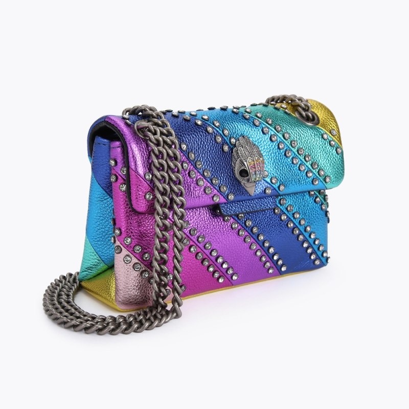 Borse Crossbody Donna Kurt Geiger London Mini Crystal Kensington Colorate Italia | IG54-159