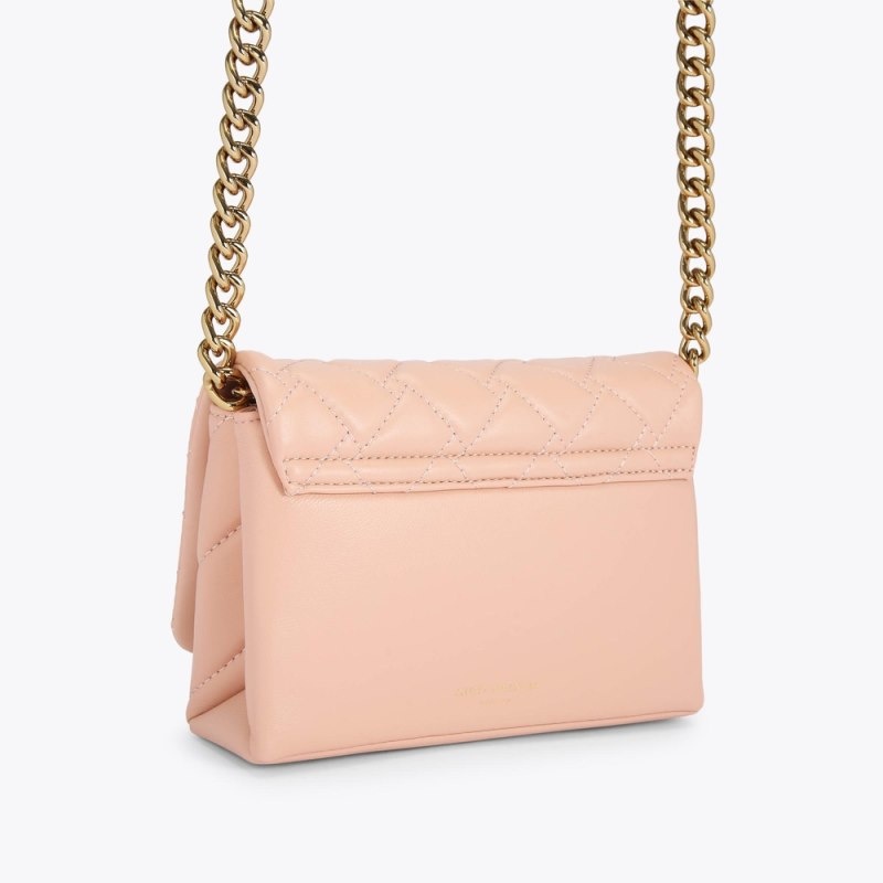 Borse Crossbody Donna Kurt Geiger London Mini Kensington East West Blush Italia | HU62-593