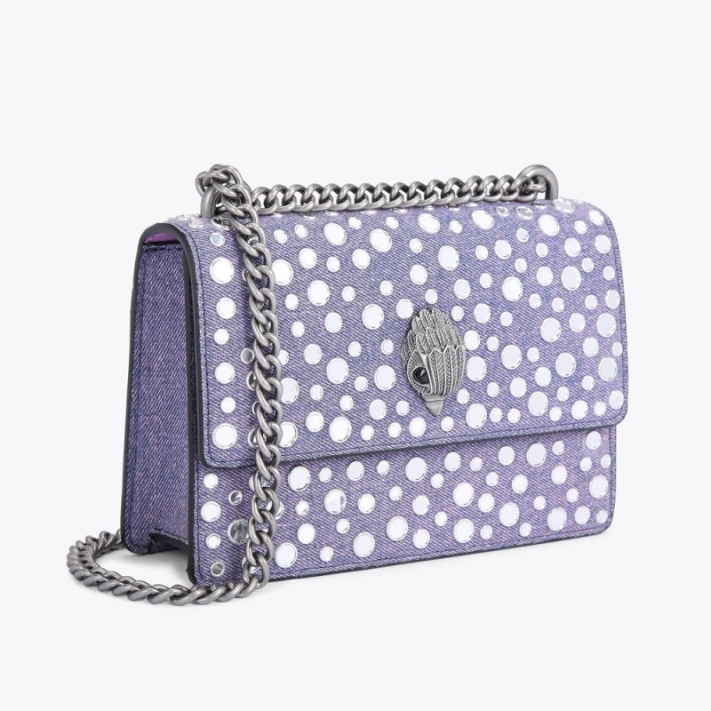 Borse Crossbody Donna Kurt Geiger London Small Shoreditch Stud Bag Lilac Italia | BM85-519