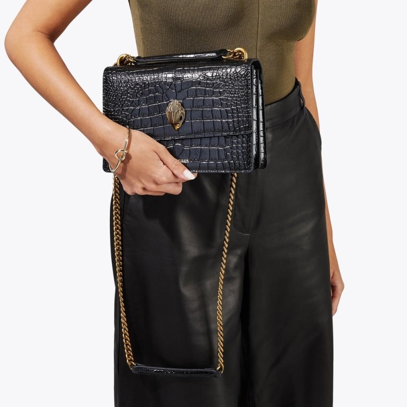 Borse Crossbody Donna Kurt Geiger London Shoreditch Nere Italia | KE35-329