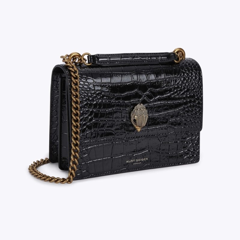 Borse Crossbody Donna Kurt Geiger London Shoreditch Nere Italia | KE35-329