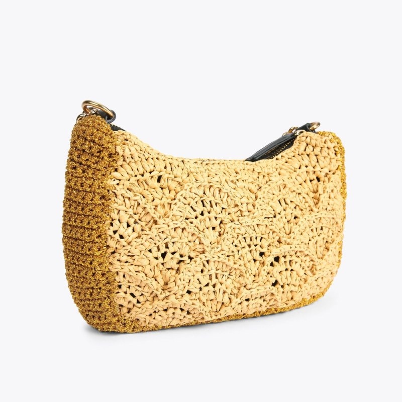 Borse Crossbody Donna Kurt Geiger London Crochet Multi Oro Italia | WU50-876