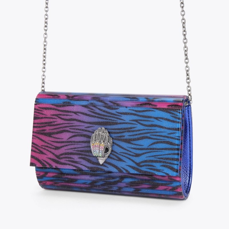 Clutches Donna Kurt Geiger London Party Eagle Fushia Italia | GD78-077