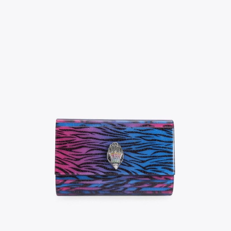 Clutches Donna Kurt Geiger London Party Eagle Fushia Italia | GD78-077