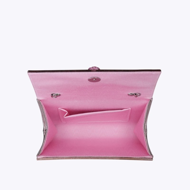 Clutches Donna Kurt Geiger London Party Eagle Drench Rosa Italia | ML49-654