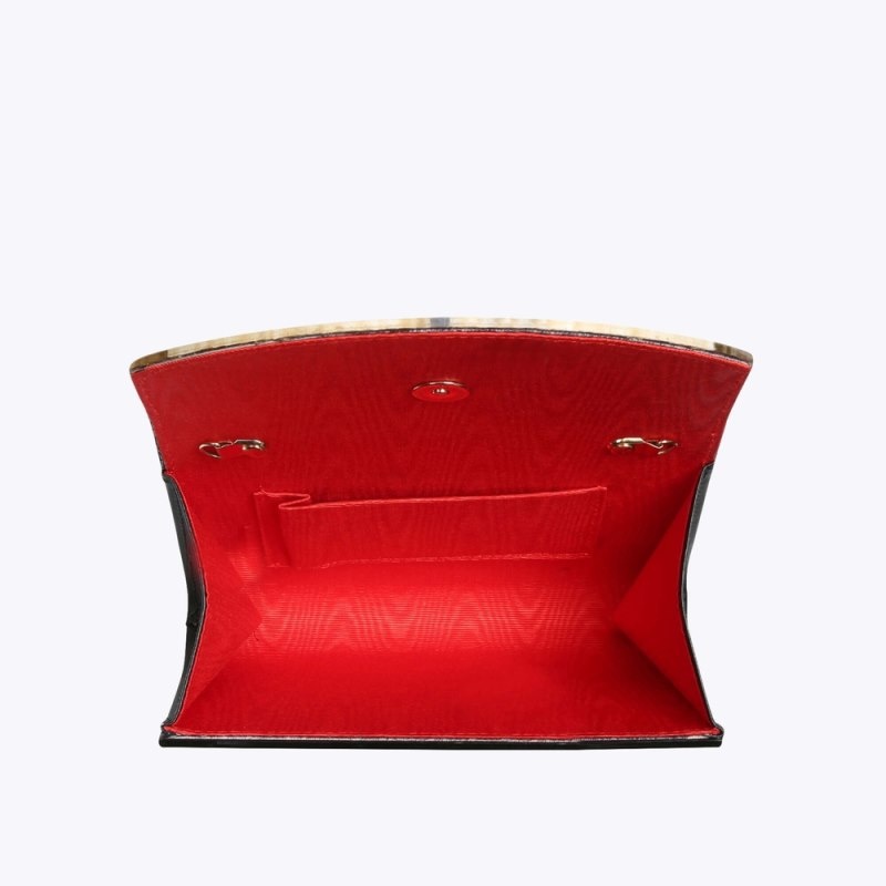 Clutches Donna Kurt Geiger London Eye Party Envelope Nere Italia | QG43-443