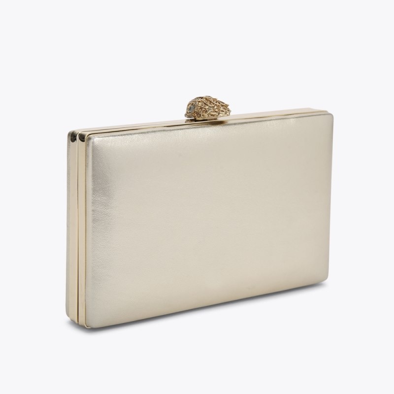 Clutches Donna Kurt Geiger London Crystal Kensington Oro Italia | PB46-885