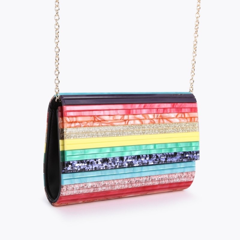 Clutches Donna Kurt Geiger London Party Envelope Colorate Italia | KC12-486