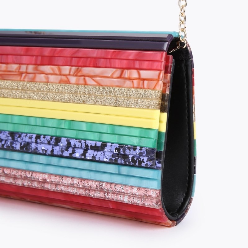 Clutches Donna Kurt Geiger London Party Envelope Colorate Italia | KC12-486