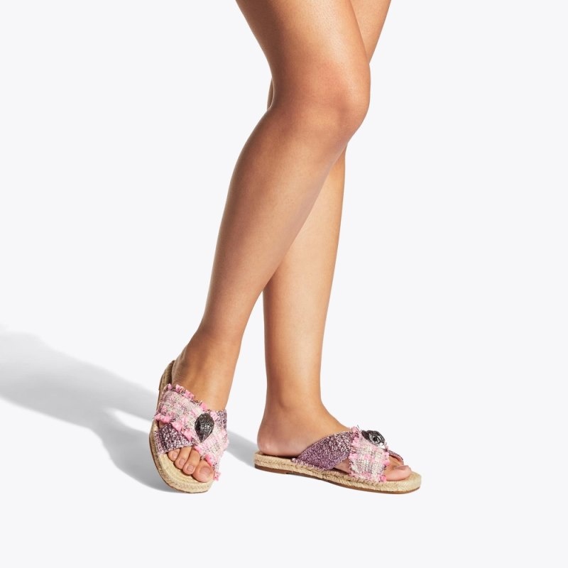 Espadrillas Donna Kurt Geiger London Kensington Rosa Italia | UE64-468