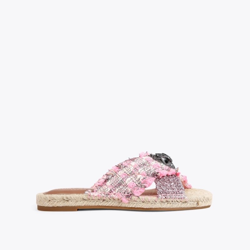 Espadrillas Donna Kurt Geiger London Kensington Rosa Italia | UE64-468