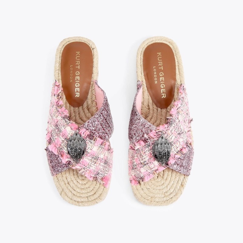 Espadrillas Donna Kurt Geiger London Kensington Rosa Italia | UE64-468