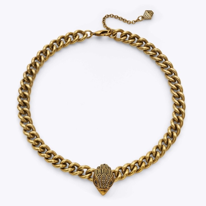 Gioielli Donna Kurt Geiger London Eagle Necklace Oro Italia | EC46-271