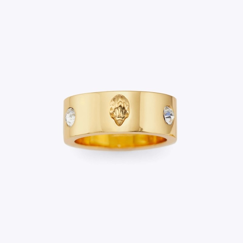 Gioielli Donna Kurt Geiger London Eagle Ring Oro Italia | UW32-899