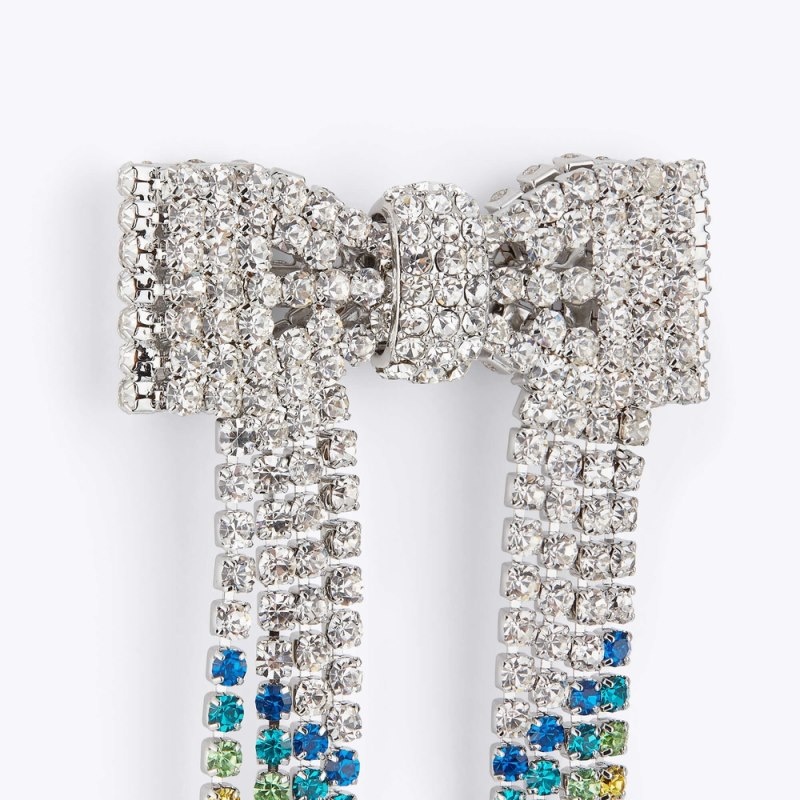 Gioielli Donna Kurt Geiger London Rainbow Bow Earrings Colorate Italia | DY51-559