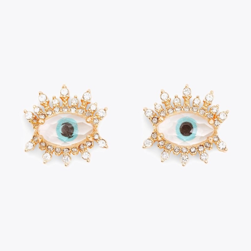 Gioielli Donna Kurt Geiger London Eye Stud Earrings Oro Italia | IV63-761