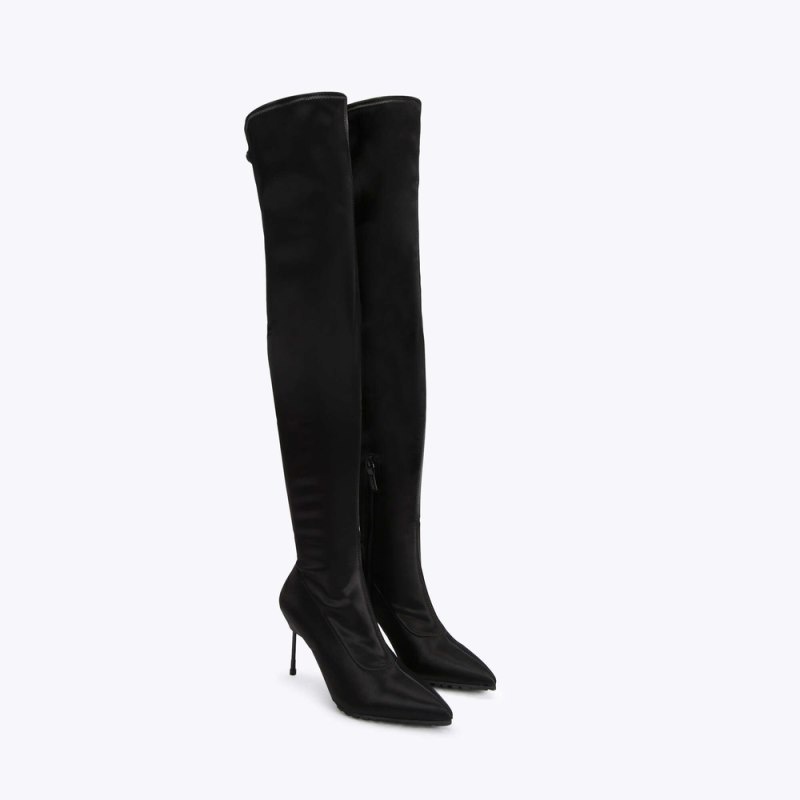 Stivali Ginocchio  Donna Kurt Geiger London Barbican Over The Knee Drench Nere Italia | DJ65-246