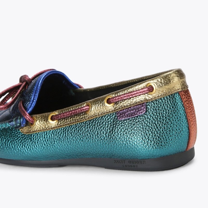 Mocassini Donna Kurt Geiger London Eagle Moccasin Colorate Italia | RZ70-293