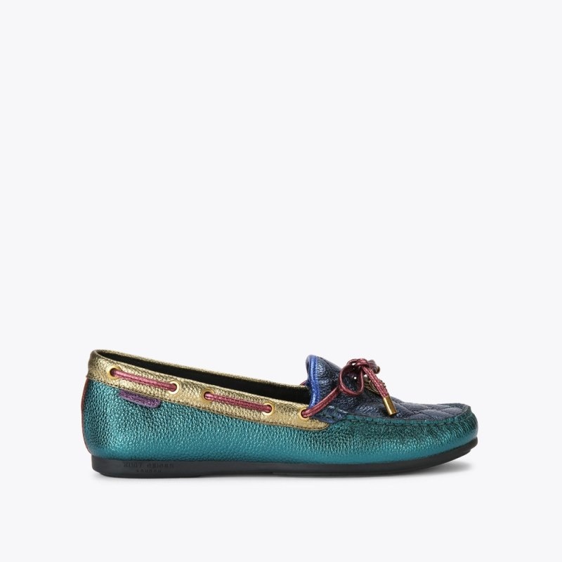 Mocassini Donna Kurt Geiger London Eagle Moccasin Colorate Italia | RZ70-293