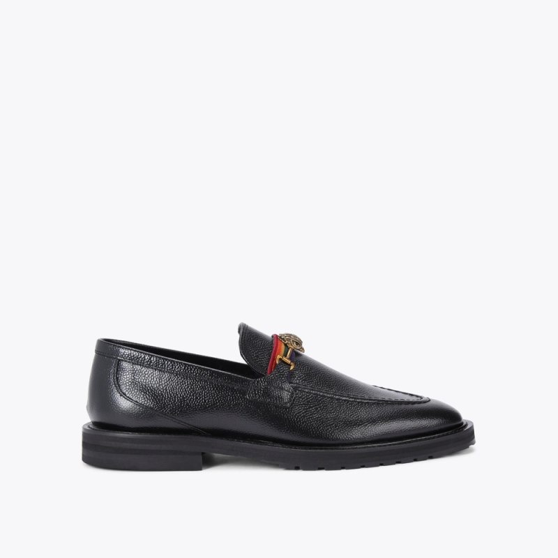 Mocassini Uomo Kurt Geiger London Bates Nere Italia | UP31-699