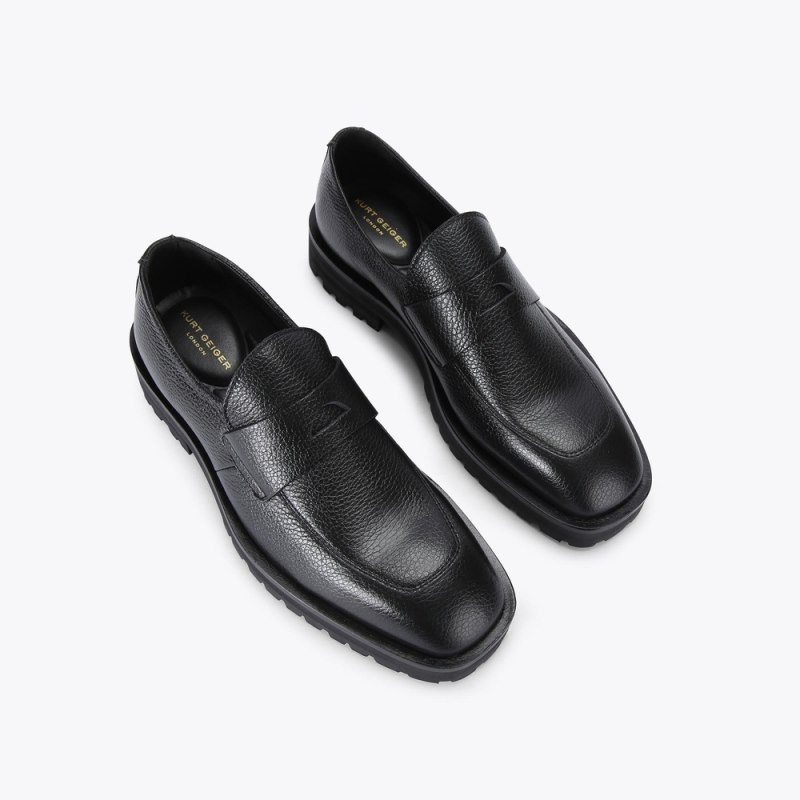 Mocassini Uomo Kurt Geiger London Hawke Nere Italia | BG05-149